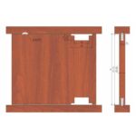 Slide System, Cabinet Wood, TW01 - Image 2