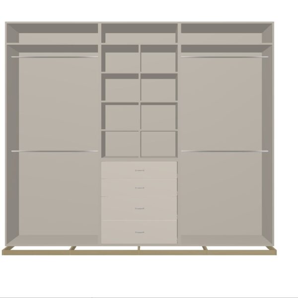 Wardrobe Interior 3 Door B 4DR