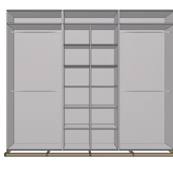 Wardrobe Interior 3 Door B