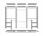 Wardrobe Interior 3 Door C - Image 3