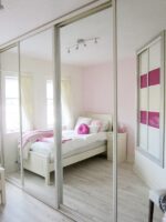 Wardrobe Door, Silver Mirror, Full Panel - Image 4