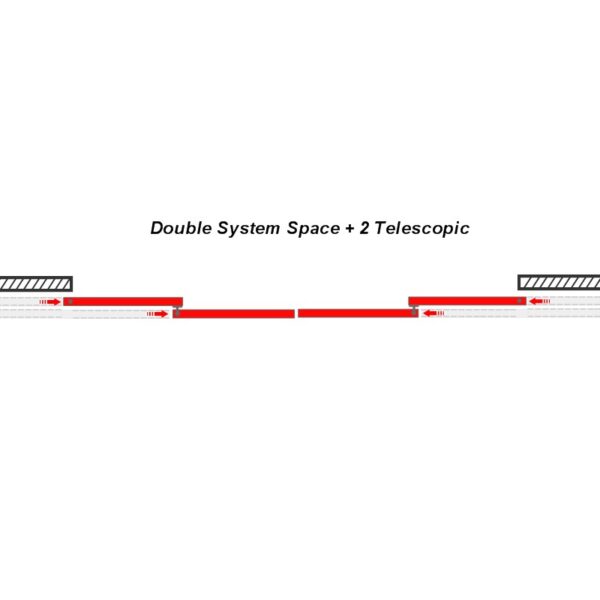 Double System, Space + 2 Telescopic System, TW14TS