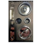 Flush Twist Handle Chrome