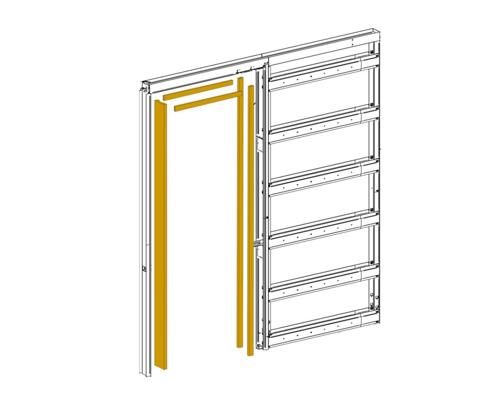 Promani Pocket Finishing Jams, Single 100mm wall