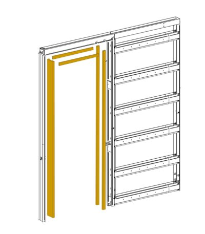 Promani Pocket Finishing Jams, Single 100mm wall