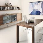 OPK Mini Roller Cabinet Glass With Vertical Profile