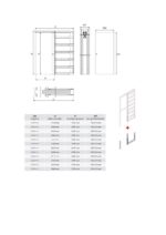 Twin Pocket Door Frames, Extra High hidden sliding door frames - Image 8