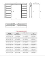 Twin Pocket Door Frames, Extra High hidden sliding door frames - Image 7