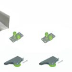 Sliding Door Components, Bottom Rolling, Single Track, TW05ST