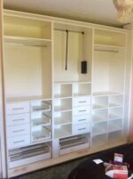 Pull Down Wardrobe rail Hanging Bar - Image 4