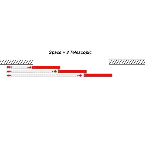 Space + 3 Telescopic System, TW14TS