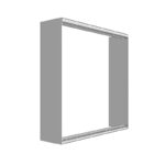 Wardrobe Exterior, End Panel to End Panel - Image 3