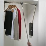 Pull Down Hanging Bar for wardrobe 600-1000mm