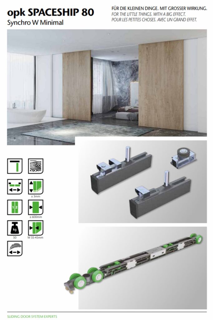 Synchronisation Double door upgrade for Promani Pocket system